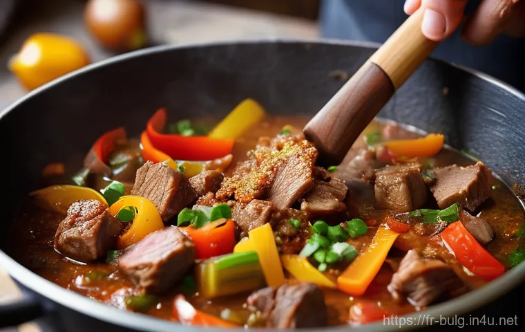 불가리아 카보르마 요리법 - Prompt 1: The Heart of the Kavarma Kitchen**