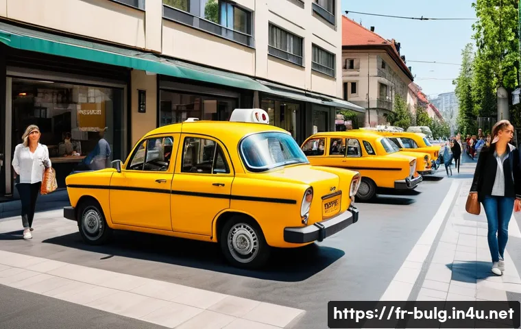 불가리아 여행 시 사기 주의 - **Prompt:** A vibrant street scene in the heart of Sofia, Bulgaria, on a sunny afternoon. The image ...